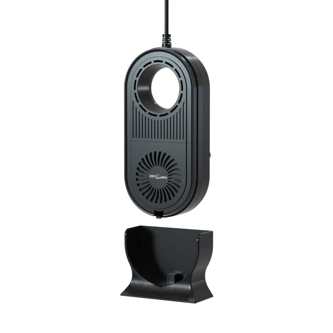 RZ Air Purifier with Timer, LE004S placing it into the dock