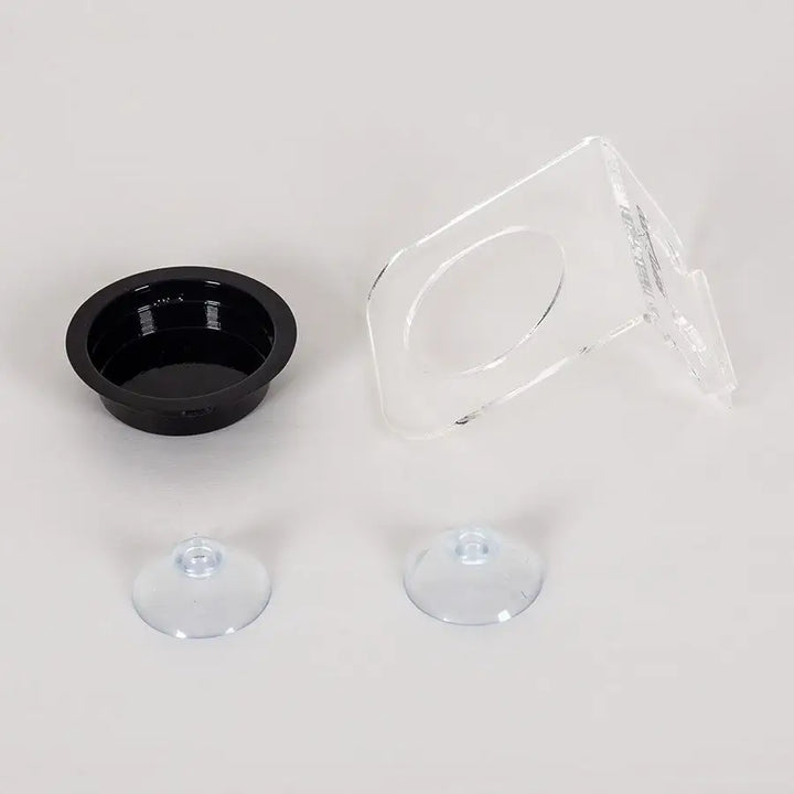 Reptizoo Arboreal Feeder 8X8Cm Clear Decor