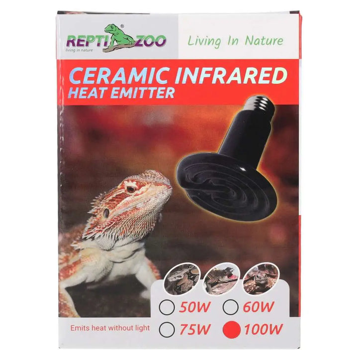 Reptizoo Ceramic Heat Emitter 100W Heating