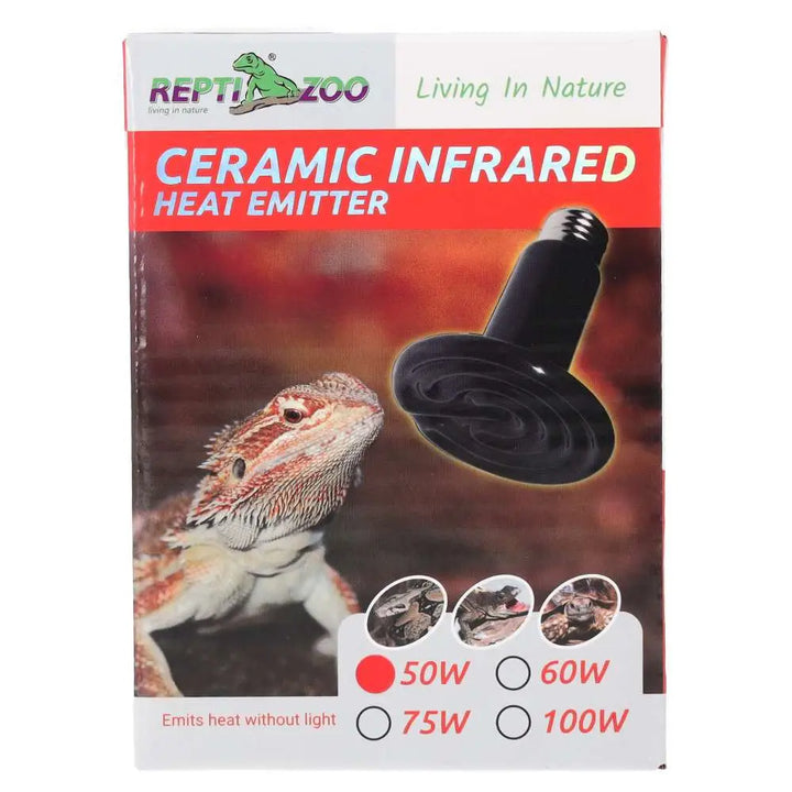 Reptizoo Ceramic Heat Emitter 50W Heating