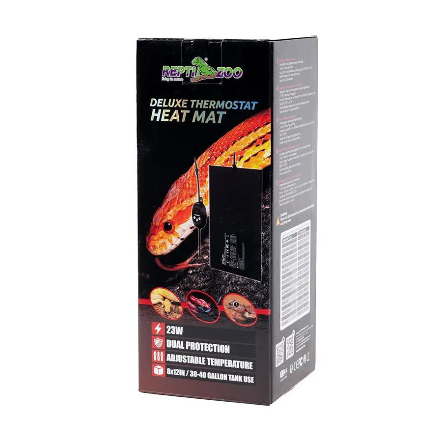 Reptizoo Deluxe Thermostat Heat Mat 200 X 300Mm 23W Heating