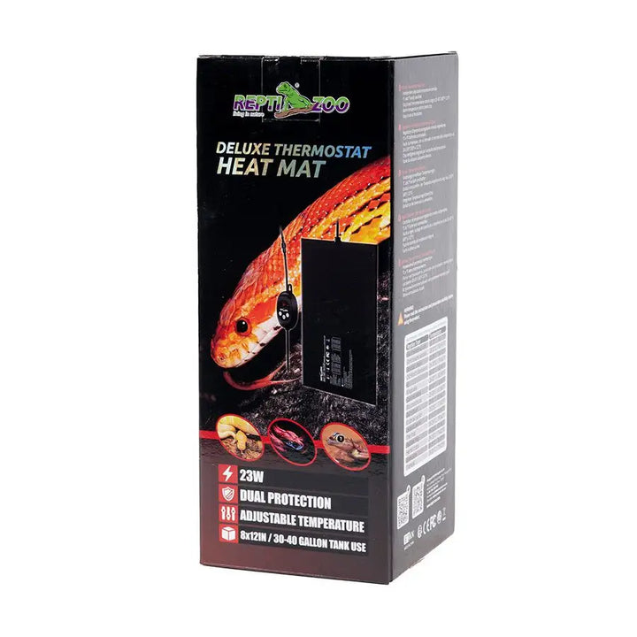 Reptizoo Deluxe Thermostat Heat Mat 200 X 300Mm 23W Heating
