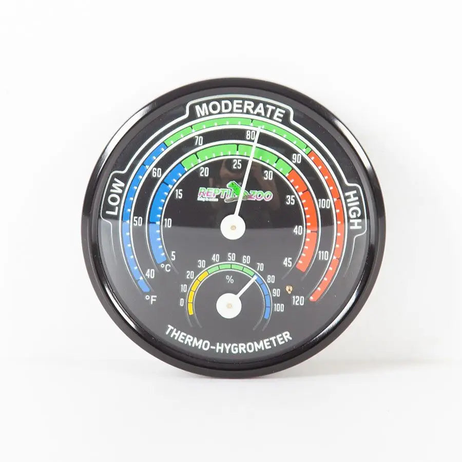 Buy ReptiZoo Dial Thermo-Hygrometer Glow-In-Dark online
