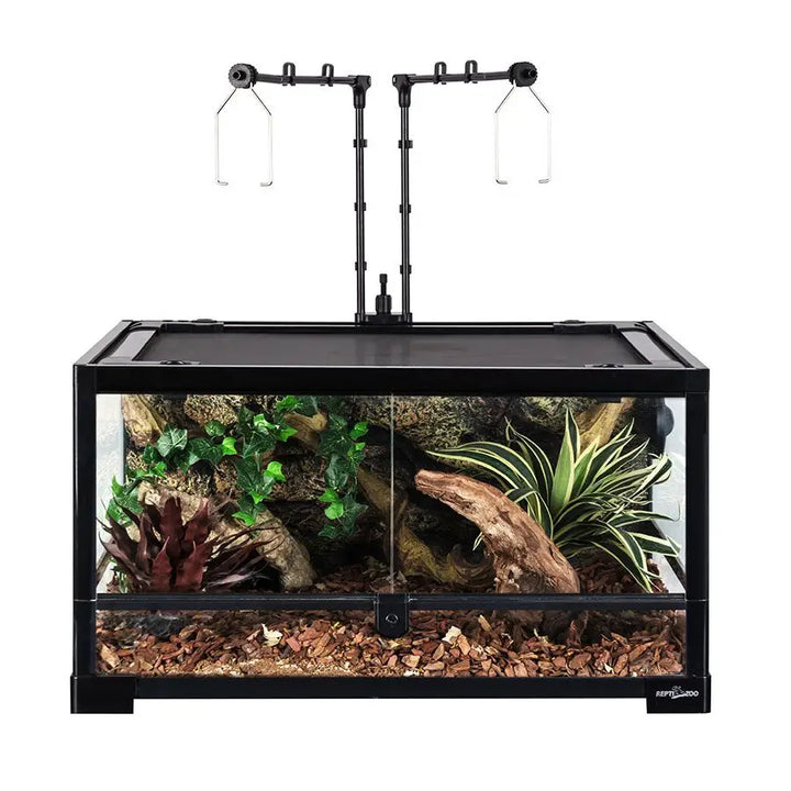 Reptizoo Double Lamp Stand Lighting