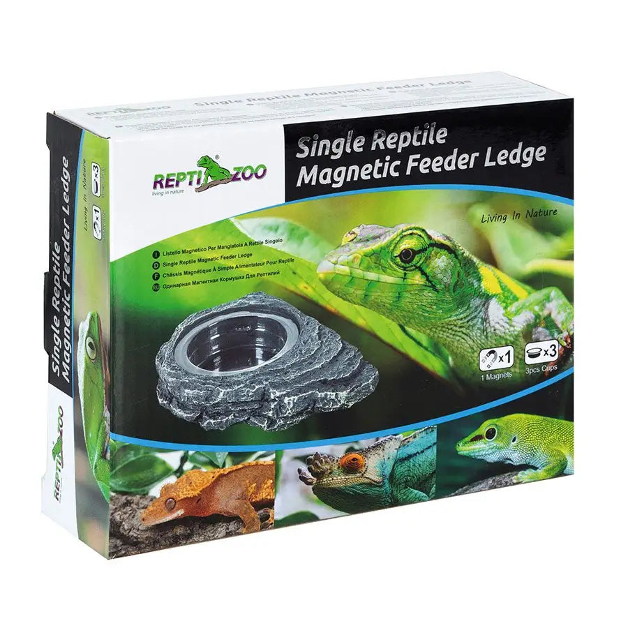 Buy ReptiZoo Magnetic Arboreal Feeder Rock 12x8cm online