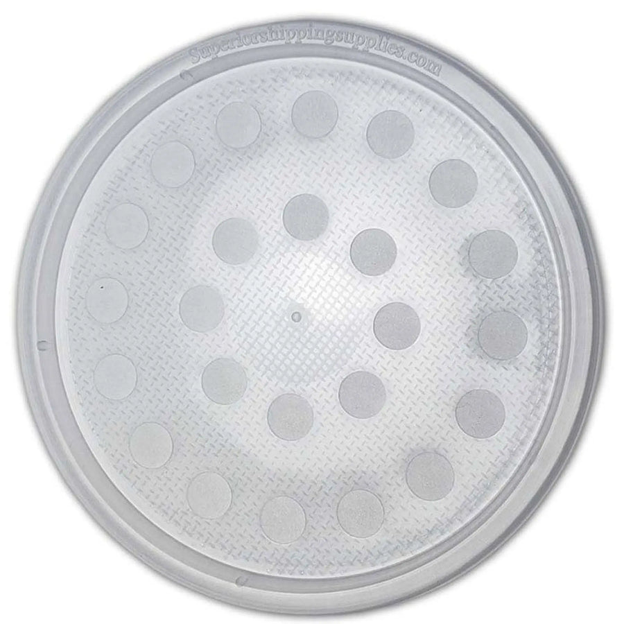 Buy Round Deli Cup Lid Poly Fibre Vent Holes (TMT203) Online at £33.59 from Reptile Centre