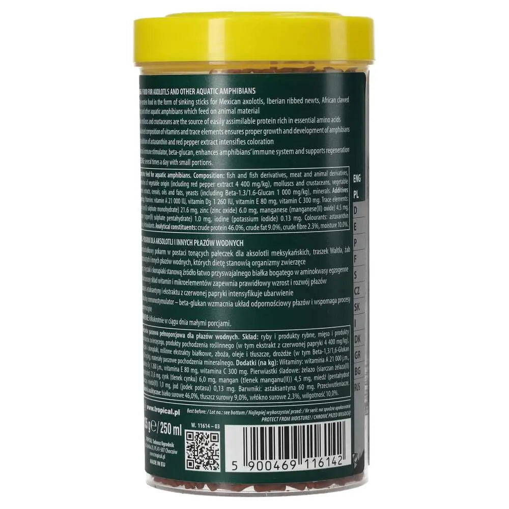Buy Tropical Axolotl Sticks 250ml/135g online