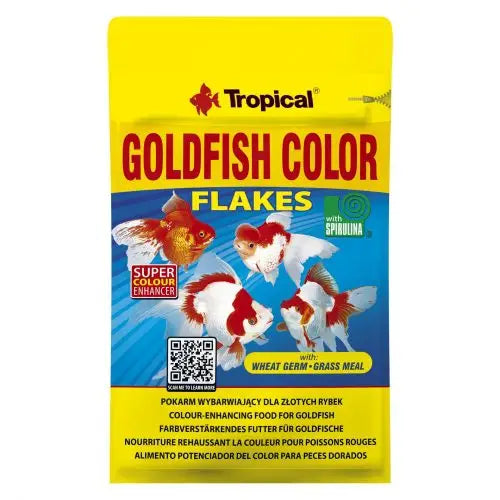 Buy Tropical Goldfish Colour Enhancing Flakes online