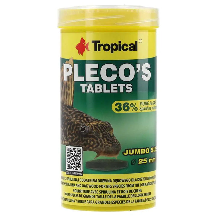 Buy Tropical Plecos Tablets 135g online
