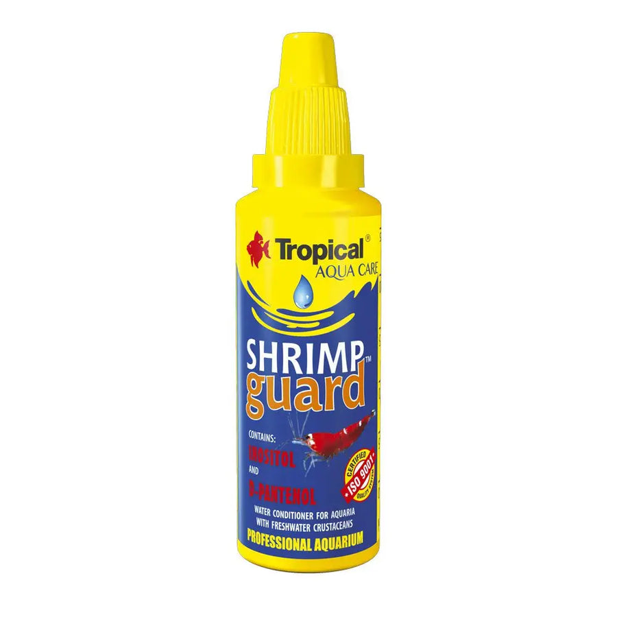 Tropical Shrimp Guard 30ml
 - yellow bottle with blue label and shrimp