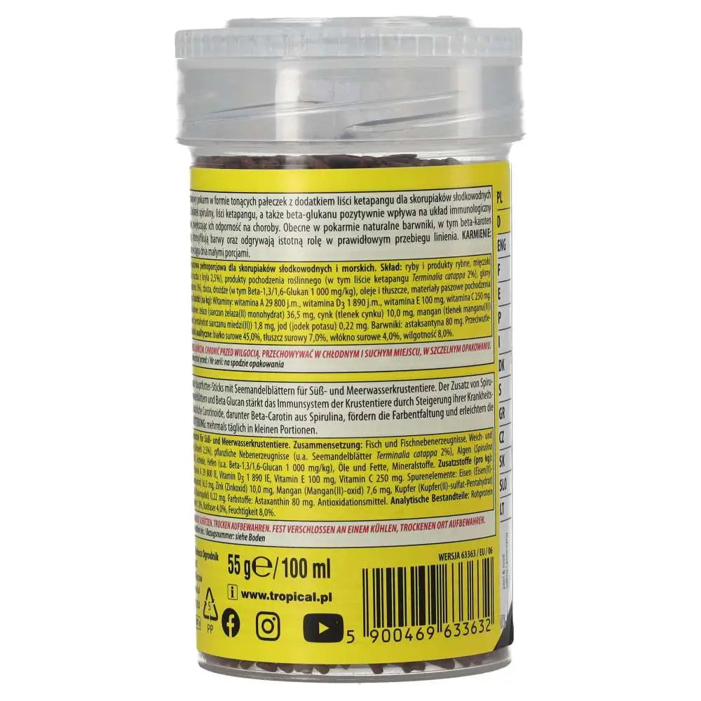 Buy Tropical Shrimp Sticks 55g online
