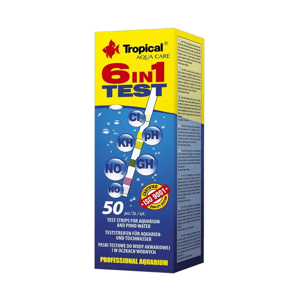Buy Tropical TEST 6in1 (50 strips) online