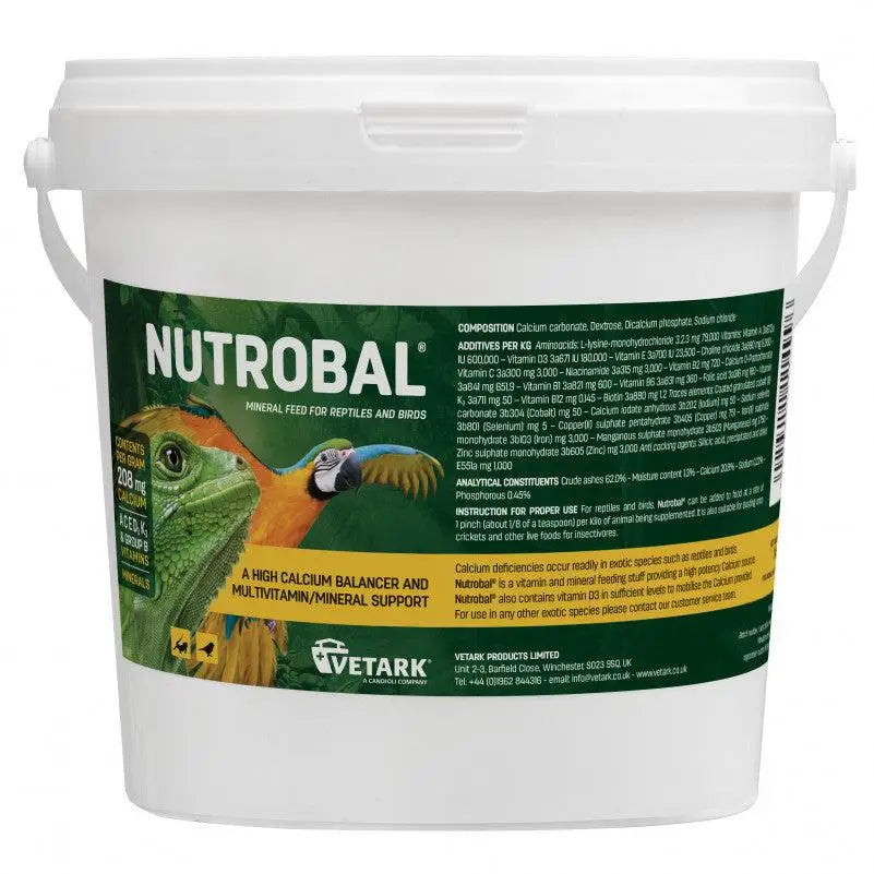 Nutribac Dietary Supplement For Reptiles & Amphibians - Appetite Stimulant