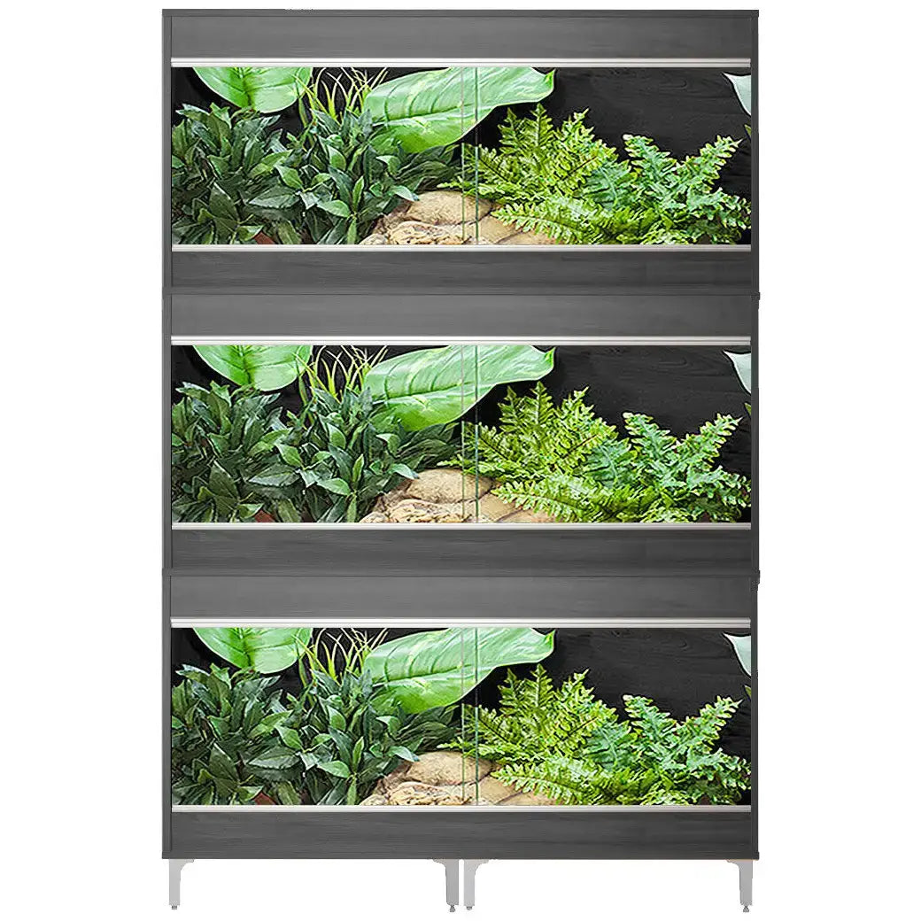Buy Vivexotic Repti-Home 3-Stack Vivariums - Maxi Large 115cm Grey online