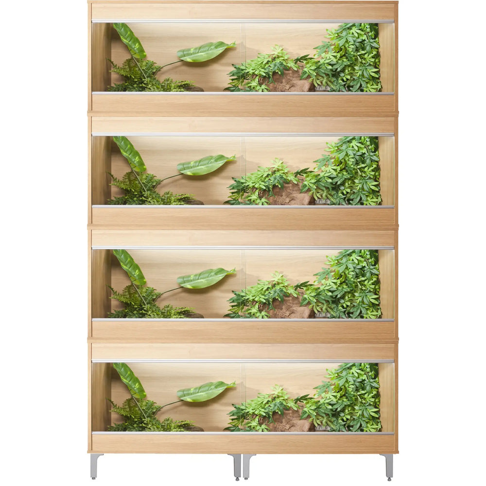 Buy Vivexotic Repti-Home 4-Stack Vivariums - Large with Feet 115cm (TVV191|TVV191|TVV191|TVV191|TVV902|TVV902|TVV902|TVV902) Online at £412.36 from Reptile Centre