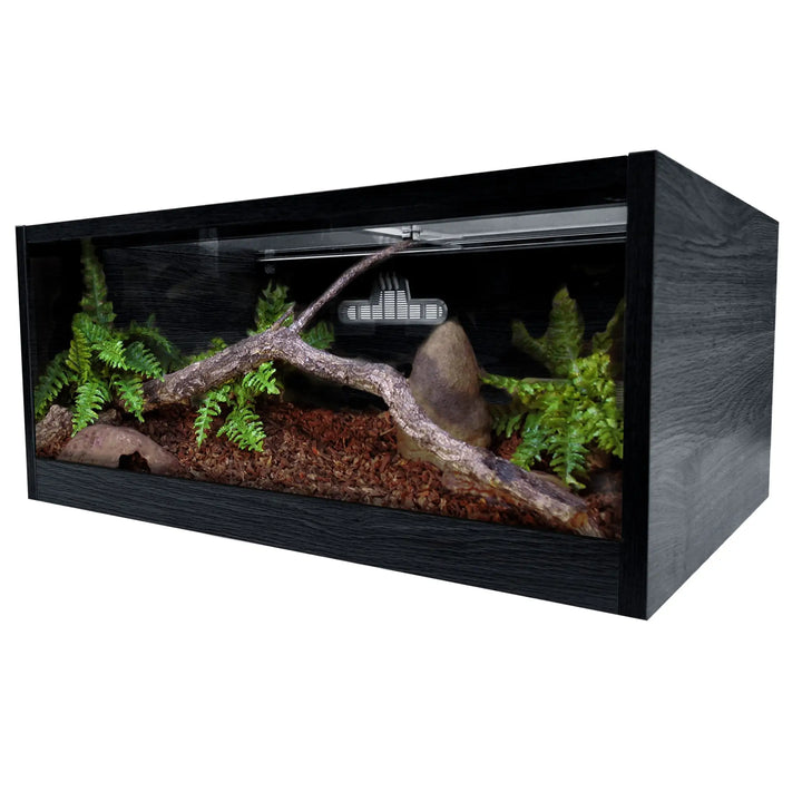 Vivexotic Repti-View Terranium - Small 57.5 x 37.5 x 25cm - Black
