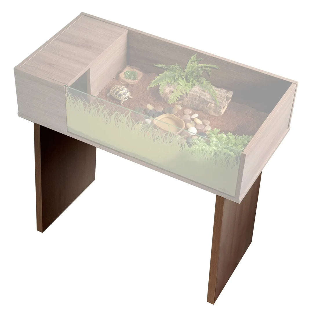 Vivexotic Viva Tortoise Table Stand Walnut Vivariums