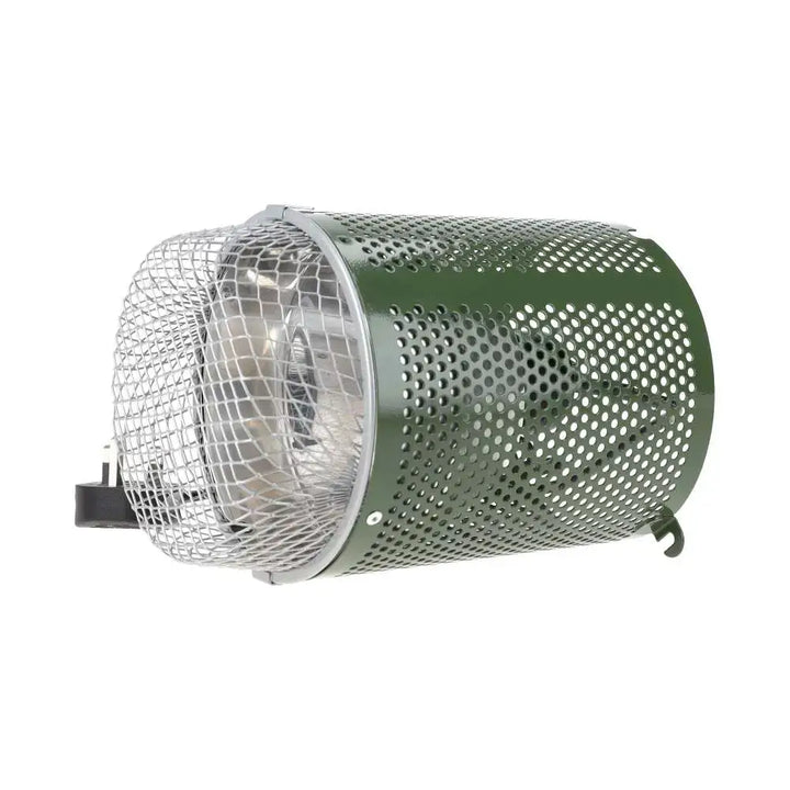A Leaf Green White Python 4-in-1 lamp fixture unboxed side profile