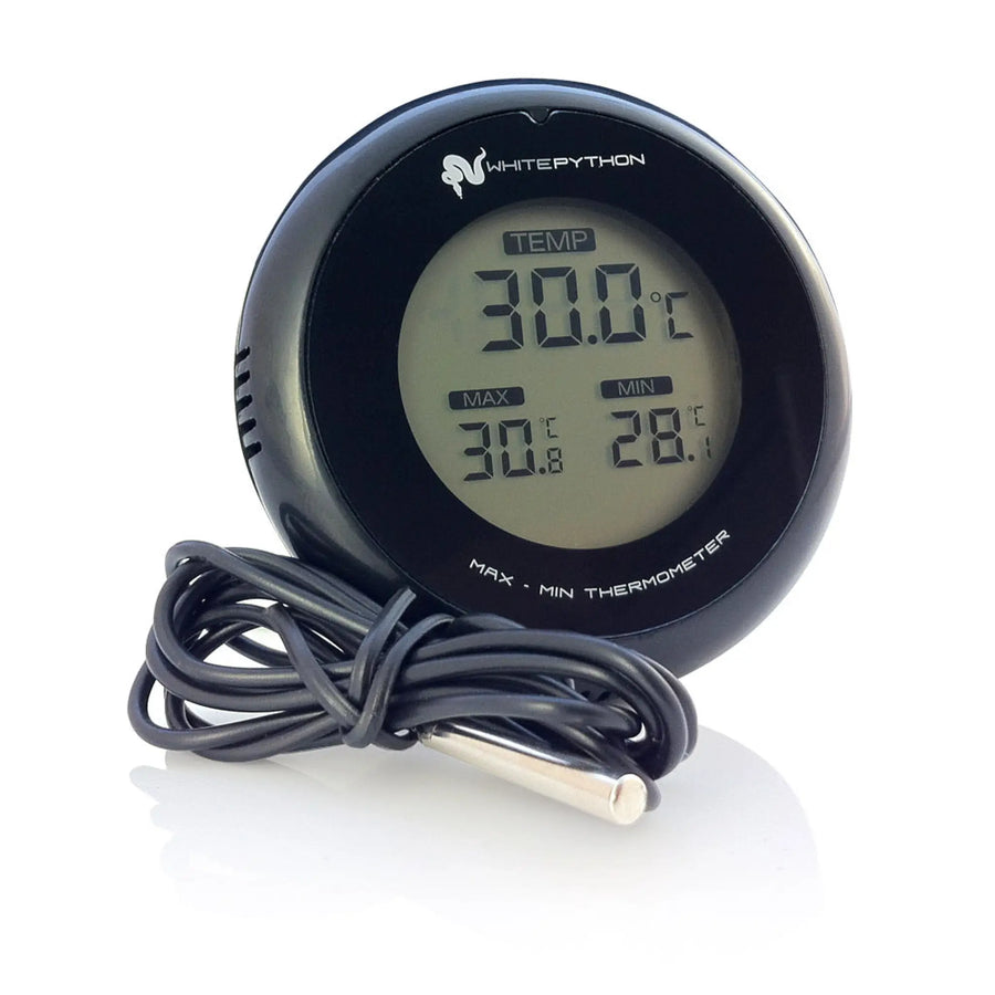 Buy White Python Digital Max / Min Thermometer (CWE005) Online at £13.99 from Reptile Centre