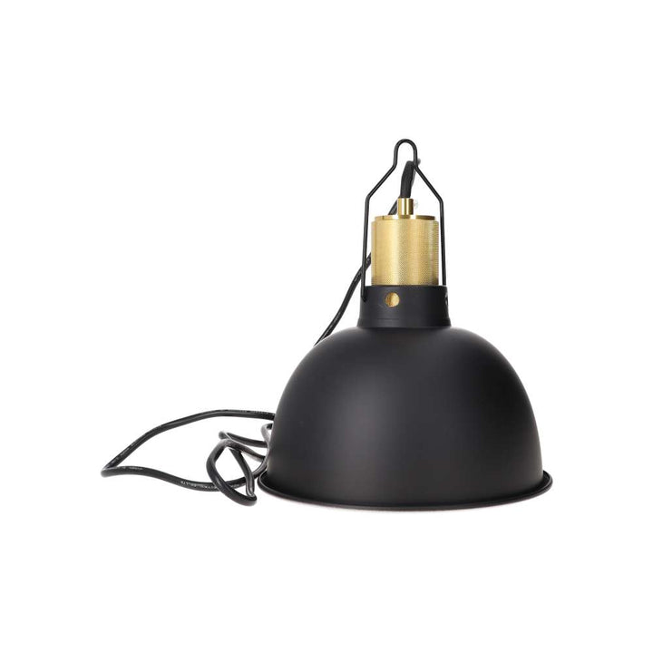 The White Python Goldforge Heat Lamp Reflector packaging, hanging hook raised