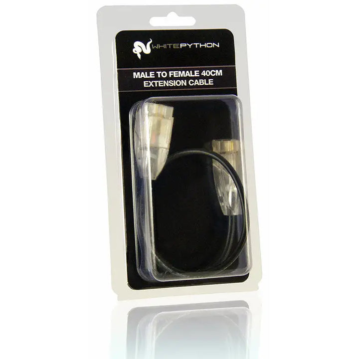 Buy White Python LED Male-Female Extension Cable (LWL522) Online at £6.99 from Reptile Centre
