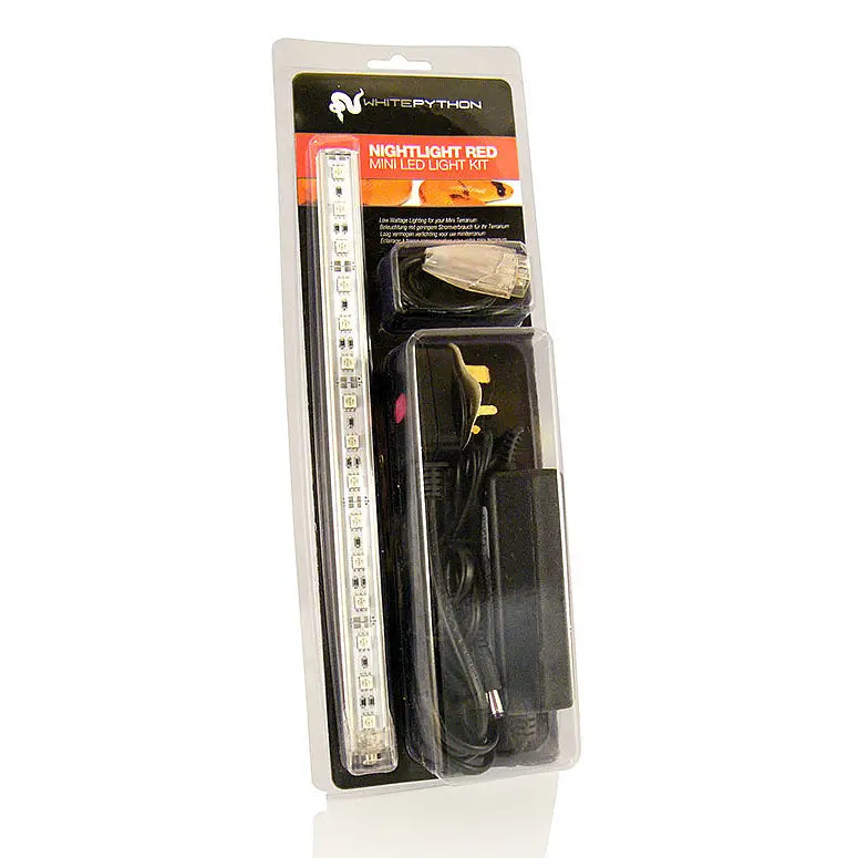 Buy White Python LED Nightlight Red Strip Kit (LWL020) Online at £23.59 from Reptile Centre