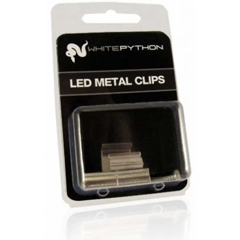 Buy White Python Metal LED Clips online