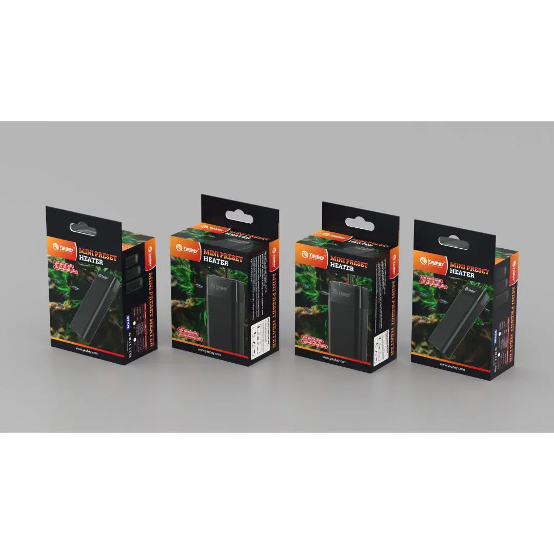YB Mini Preset Heater all three in packaging 