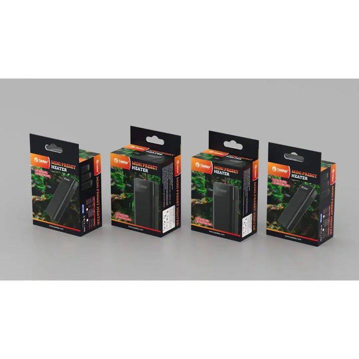 YB Mini Preset Heater all three in packaging 