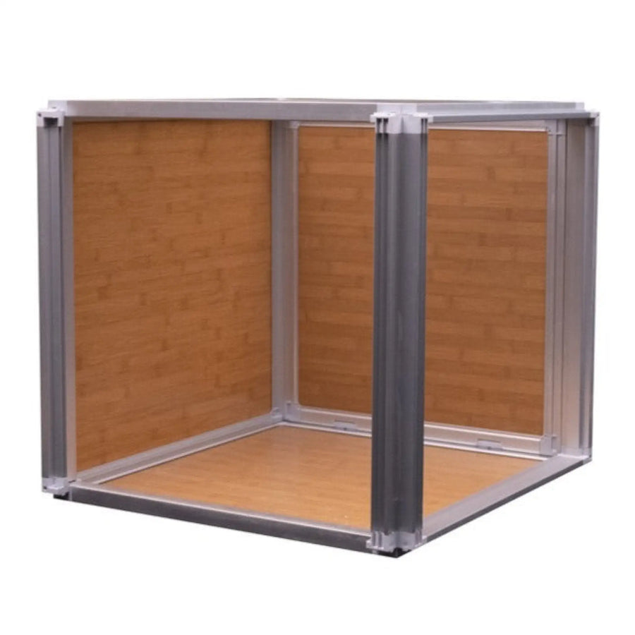 Zen Habitats Meridian Corner Extension Kit For 48’X24’X24’ Bamboo Vivariums