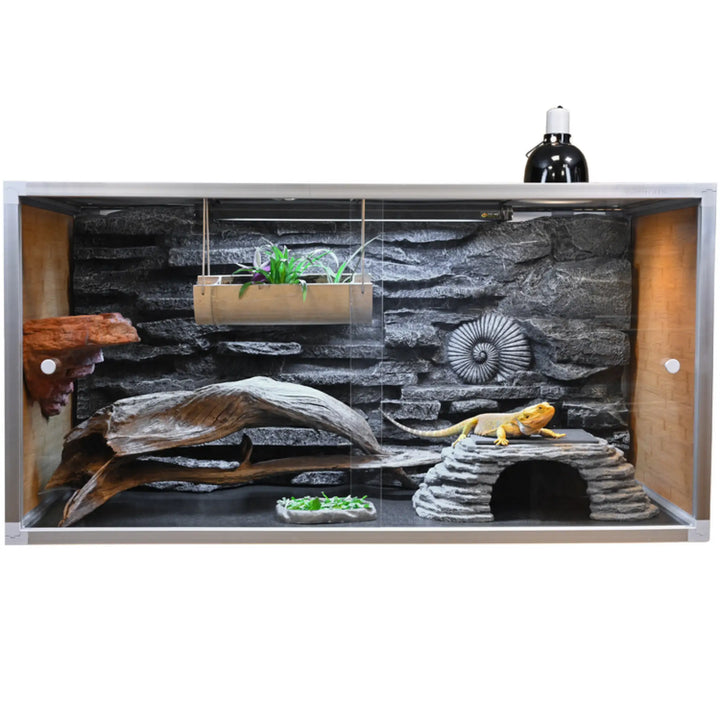 Zen Habitats Meridian Wood Reptile Enclosure - 122X61X61Cm Vivariums