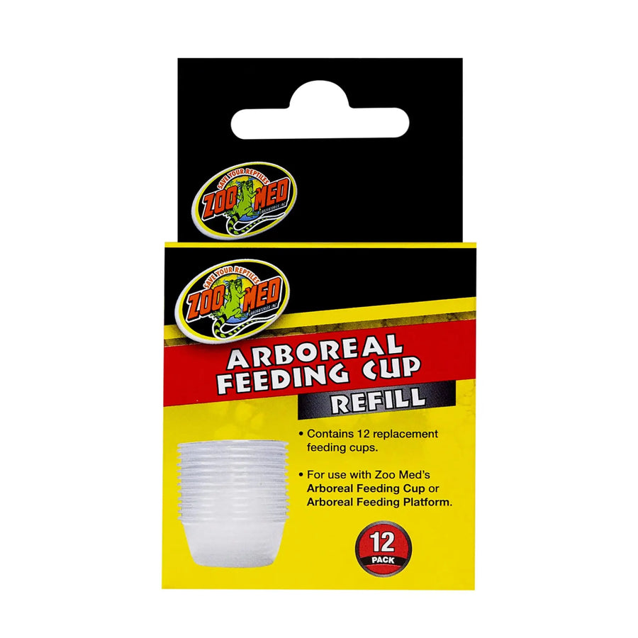 Buy Zoo Med Arboreal Feeding Cup Refill (12pcs) (DZF012) Online at £4.49 from Reptile Centre