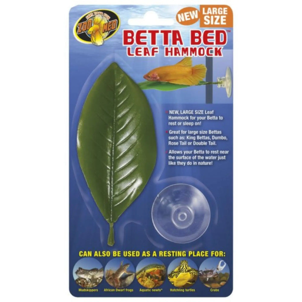 Buy Zoo Med Betta Bed Leaf Hammock (DZB036) Online at £2.06 from Reptile Centre