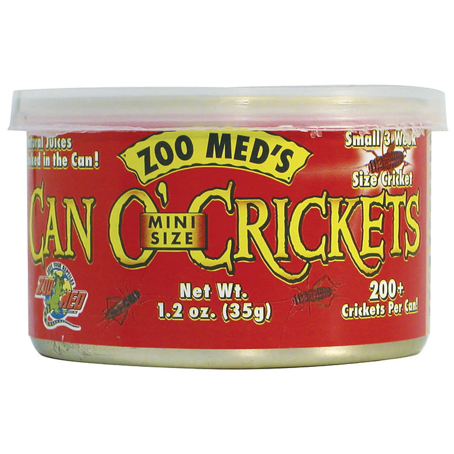 Buy Zoo Med Can O' Mini-Cricket 35g (FZM031) Online at £5.89 from Reptile Centre
