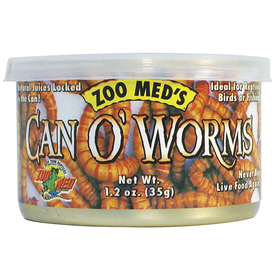 Buy Zoo Med Can O' Worms 35g (FZM035) Online at £5.09 from Reptile Centre