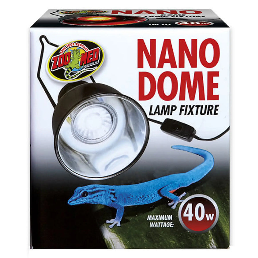 Buy Zoo Med Nano Dome Lamp Fixture 40w (LZN405) Online at £23.49 from Reptile Centre