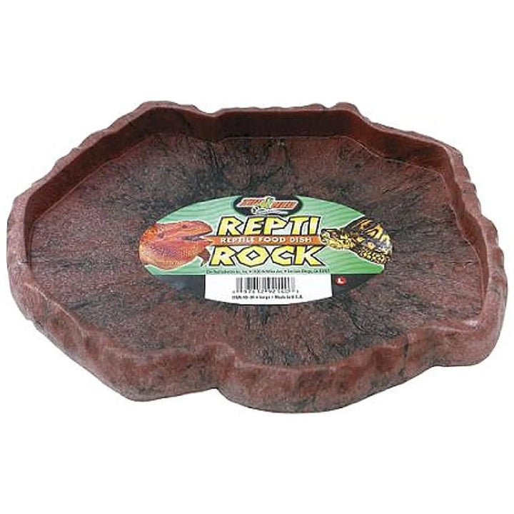 Buy Zoo Med Repti Rock Feed Dish Small 140 x 125mm (WZD115) Online at £9.09 from Reptile Centre