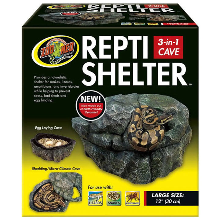 Buy Zoo Med Repti Shelter 3in1 Cave (DZR015) Online at £52.29 from Reptile Centre