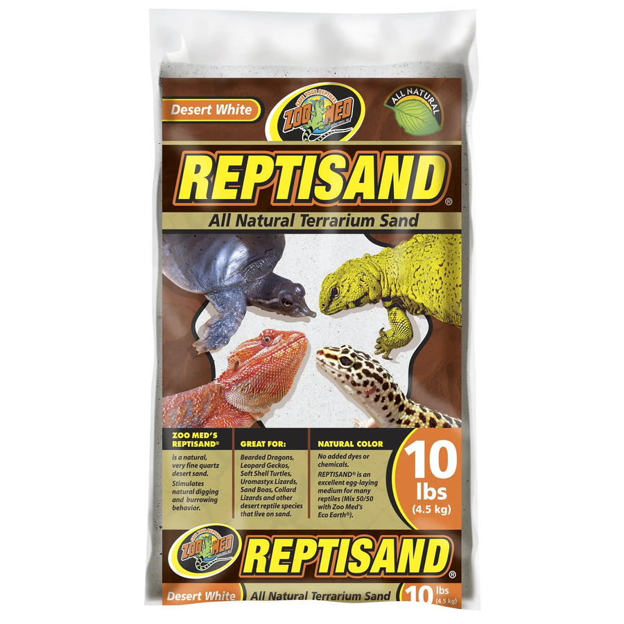 Buy Zoo Med ReptiSand Desert White 4.5Kg (SZS010) Online at £12.09 from Reptile Centre